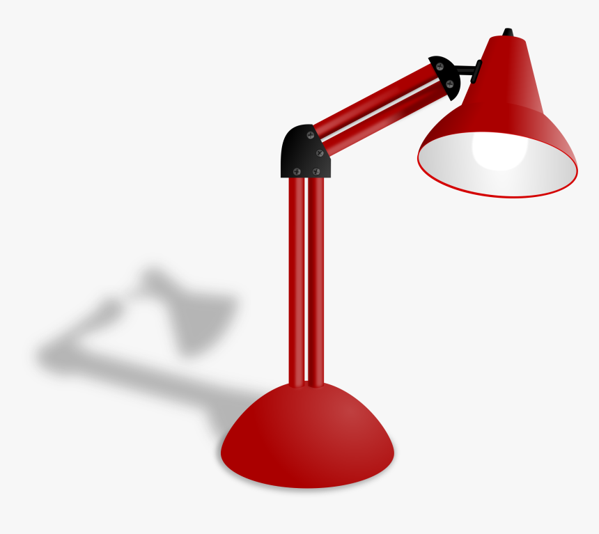 Photorealistic Red Lamp Clip Arts - Red Lamp Clipart, HD Png Download, Free Download