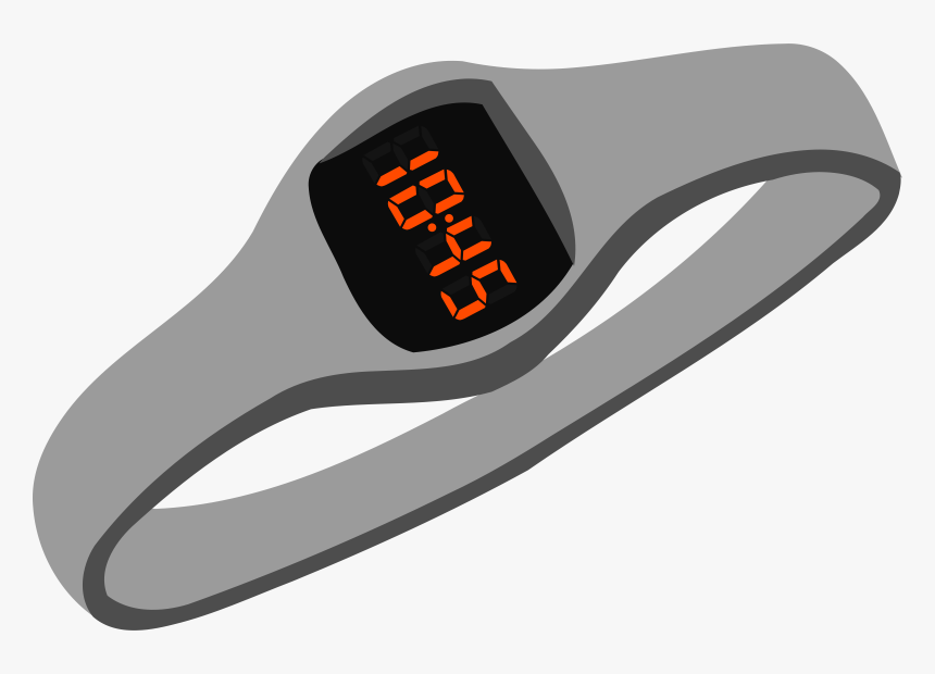 Digital Wrist Watch Png, Transparent Png, Free Download