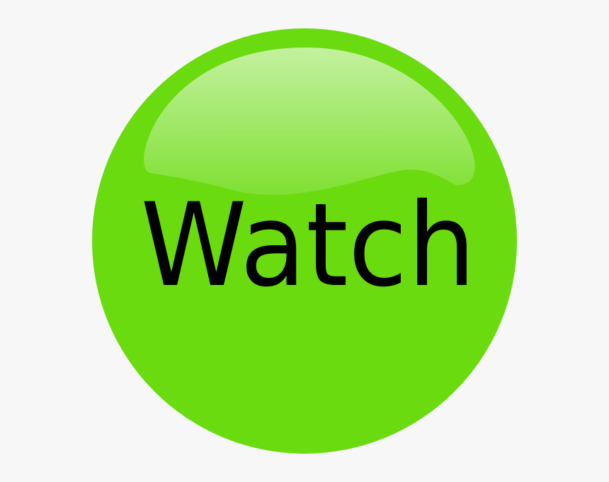 Watch Button Svg Clip Arts - Button Images For View, HD Png Download, Free Download