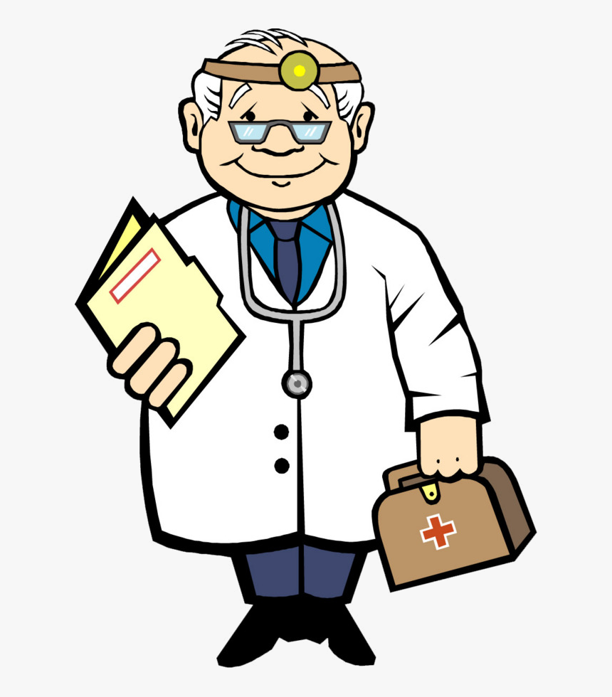 Doctor Cartoon Old Clipart Doctors Transparent Png - Dr P Smith Music, Png Download, Free Download