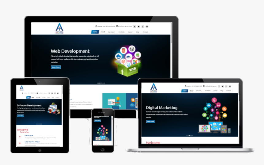 Web Design Services - Development Website Design Services, HD Png Download, Free Download
