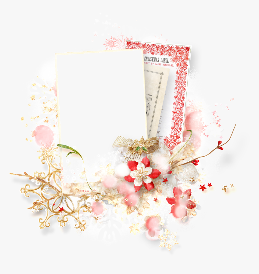 This Graphics Is Flower Border About Border - Album Birthday Design Png, Transparent Png, Free Download