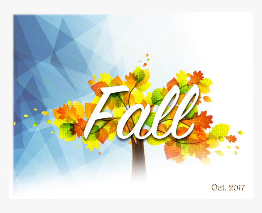 Tree Autumn Clip Art - Graphic Design, HD Png Download, Free Download