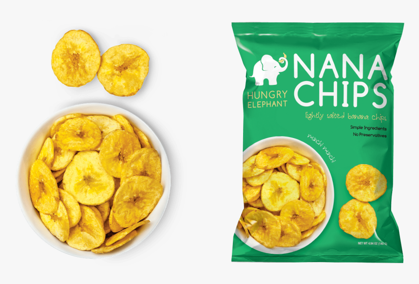 Banana Chips Png - Elephant Chips, Transparent Png, Free Download