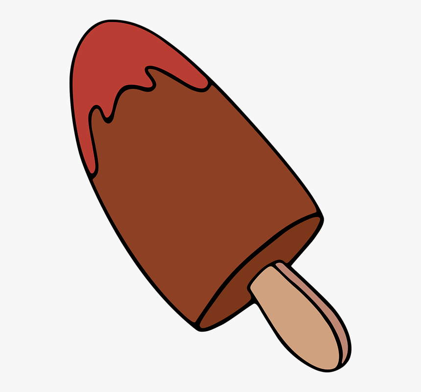 Ice Cream, Desserts, Food, Frozen, Flavour, Refreshment - Chocobar Ice Cream Cartoon, HD Png Download, Free Download