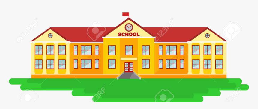 School Building Clipart Explore Pictures Transparent - School Building Clipart, HD Png Download, Free Download