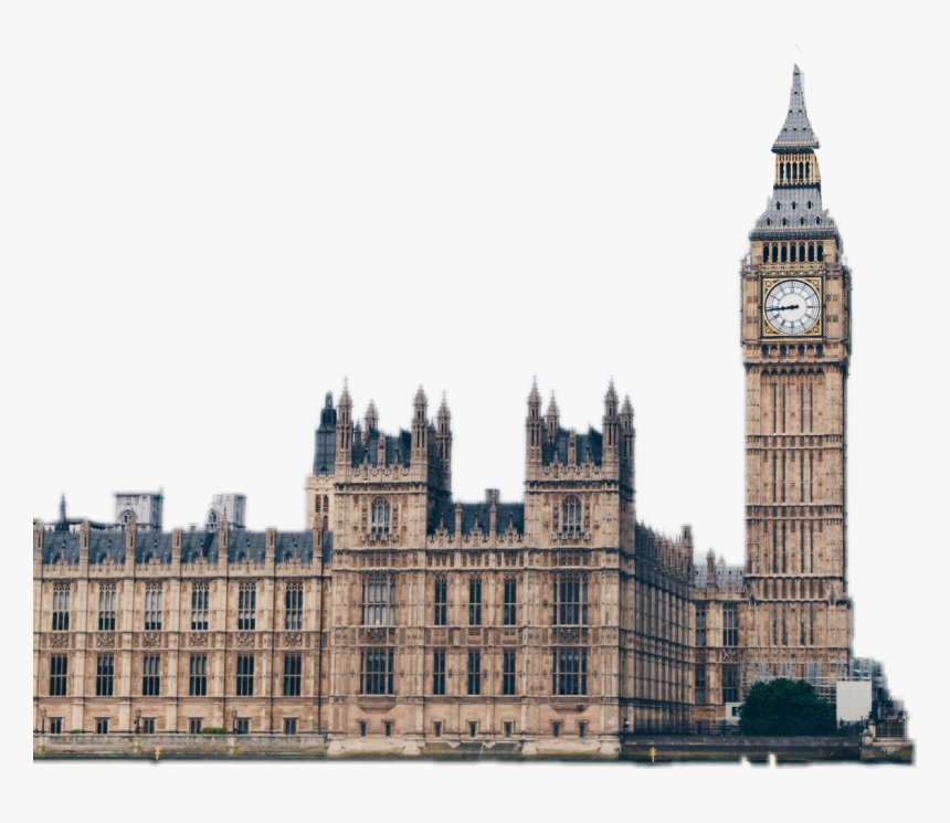 #sticker #cityscape #bigben #london #buildings - Houses Of Parliament, HD Png Download, Free Download