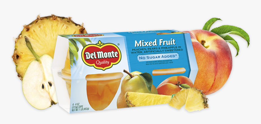 No Sugar Added, Fruit Cup® Snacks - Canned Fruit, HD Png Download, Free Download