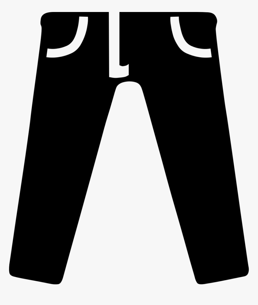 Trousers - Icon Pants Black Png, Transparent Png, Free Download