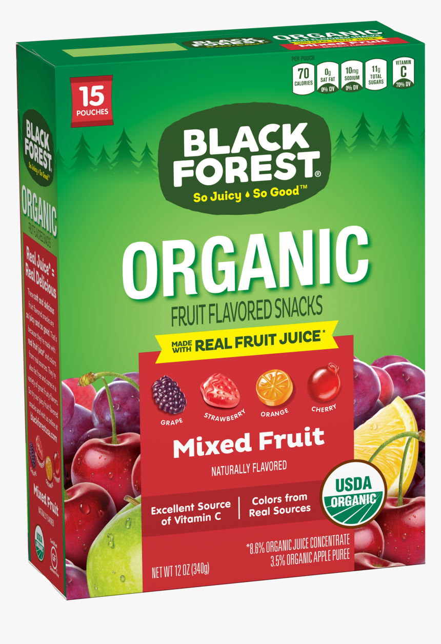 Black Forest Organic Gummy Bears, HD Png Download, Free Download