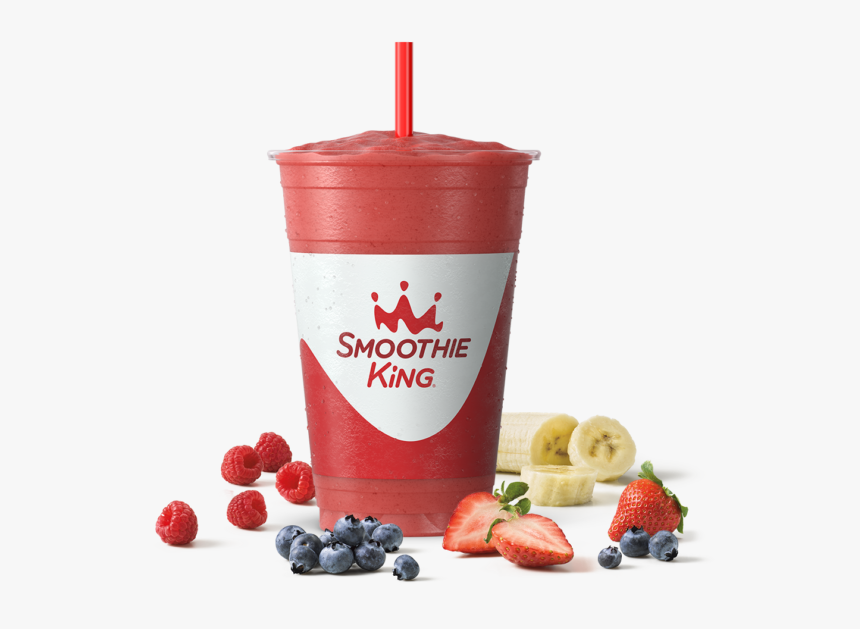 Sk Wellness Immune Builder Mixed Berry With Ingredients - Smoothie King Smoothie, HD Png Download, Free Download