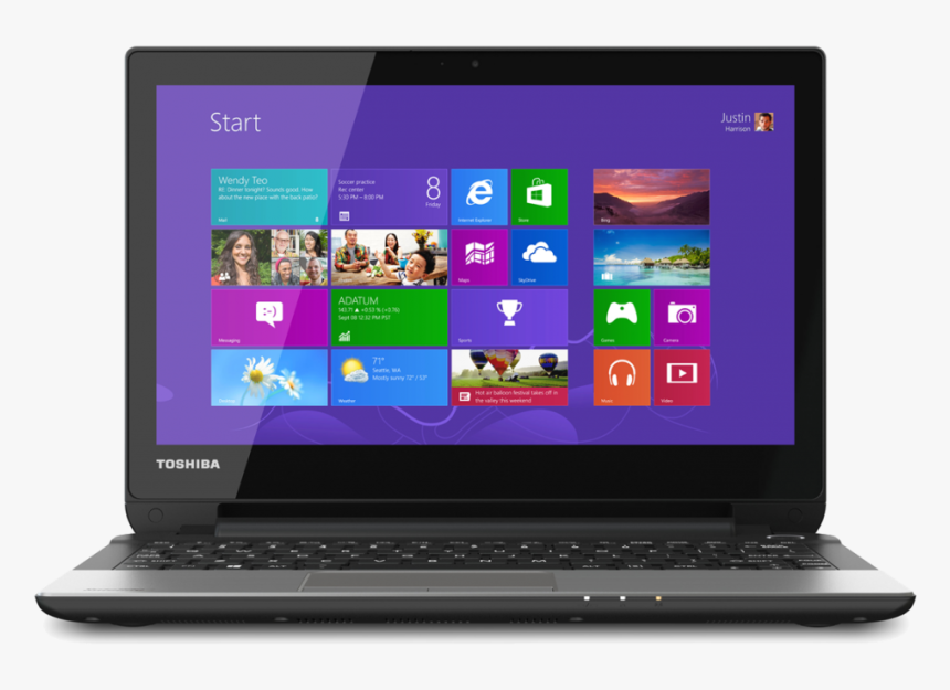 Lenovo Laptop Png Images - Toshiba Satellite L50 A 1eh, Transparent Png, Free Download