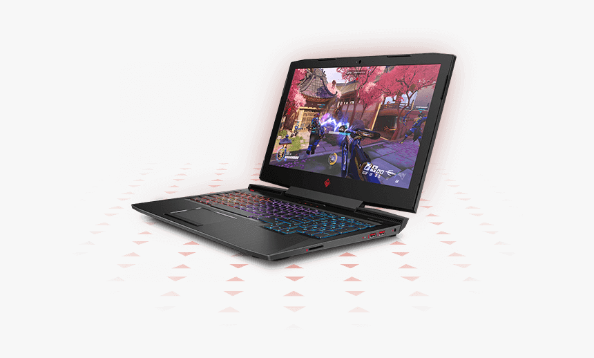 Omen Laptop Open Left Facing - Hp Omen 15 Ce198wm, HD Png Download, Free Download