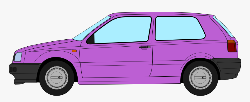 Pixels Drawing Car - Vw Gti Svg, HD Png Download, Free Download