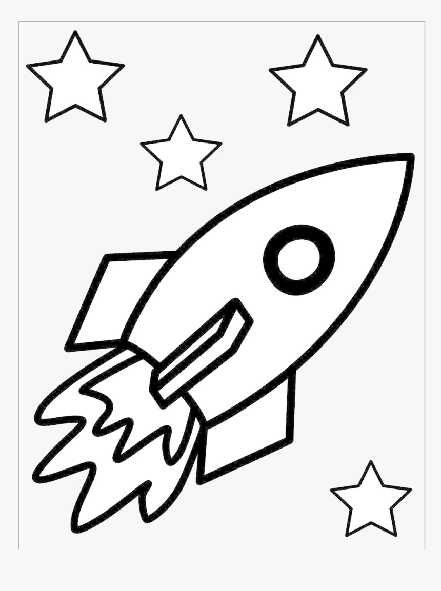 Rocket Ship Clipart Ethicstech Org Lineart Transparent - Rocket Black
