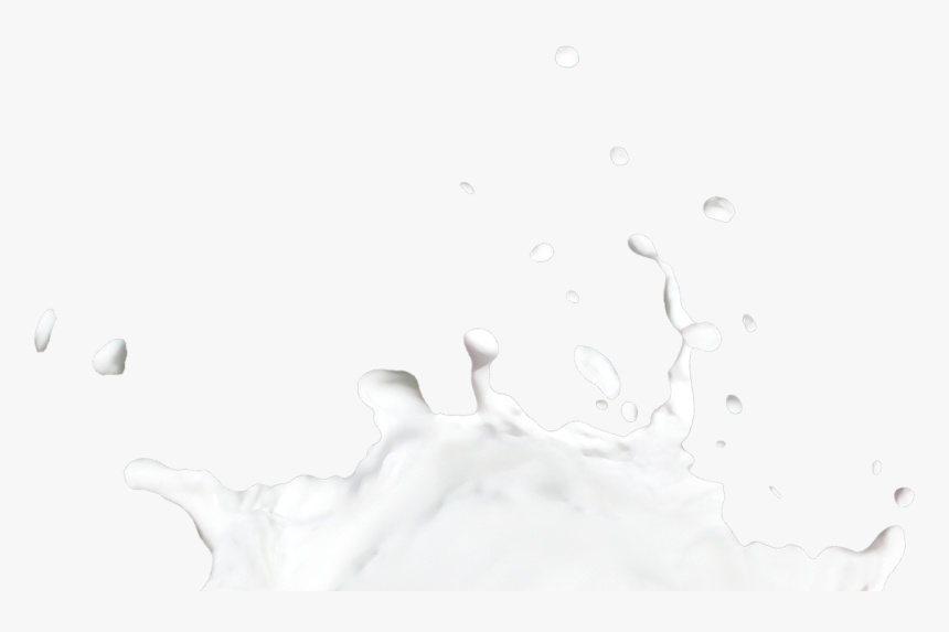 Milk Splatter Png - Snow, Transparent Png, Free Download