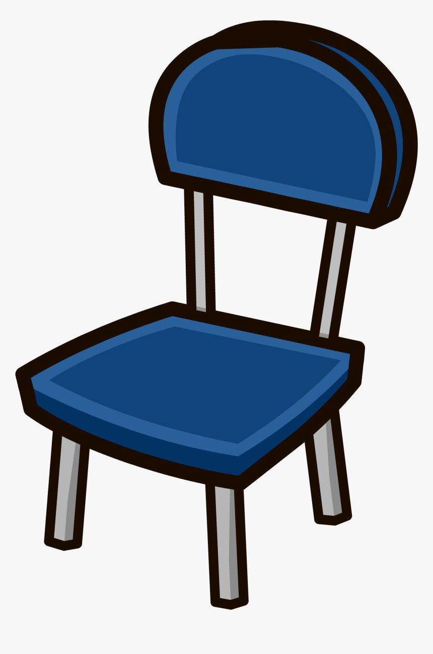 Clipart Chair Blue Chair - Blue Chair Clipart, HD Png Download, Free Download