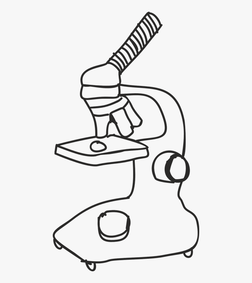 Microscope The Microscope Look - مجهر للتلوين, HD Png Download, Free Download