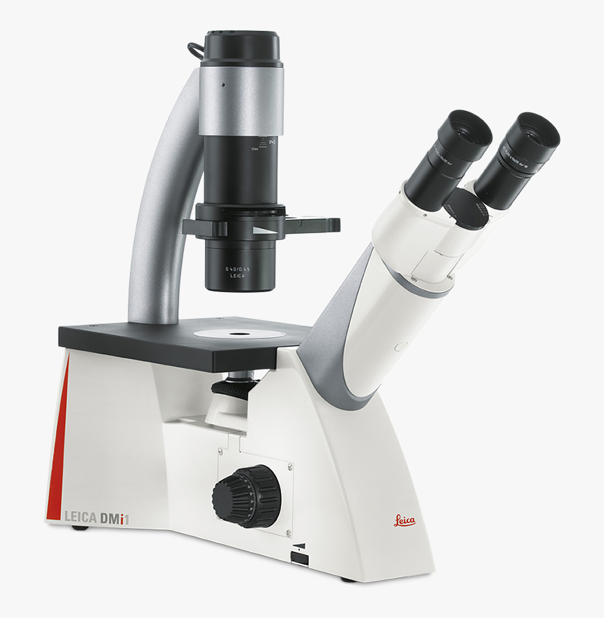 Microscope Png - Leica Dmi1 Inverted Microscope, Transparent Png, Free Download