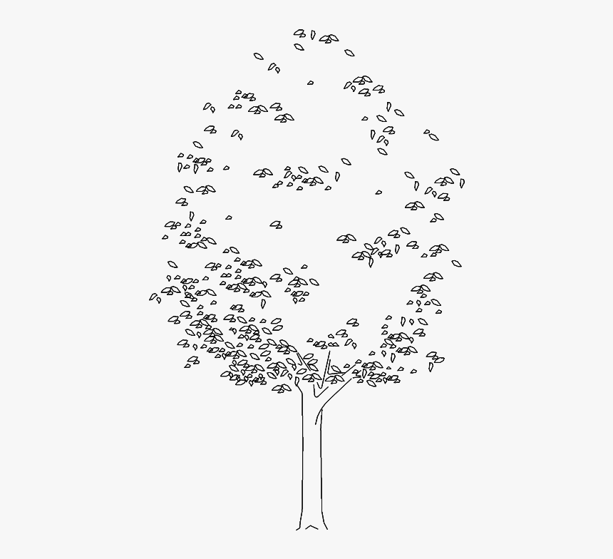 Black And White Architecture Tree Png, Transparent Png, Free Download