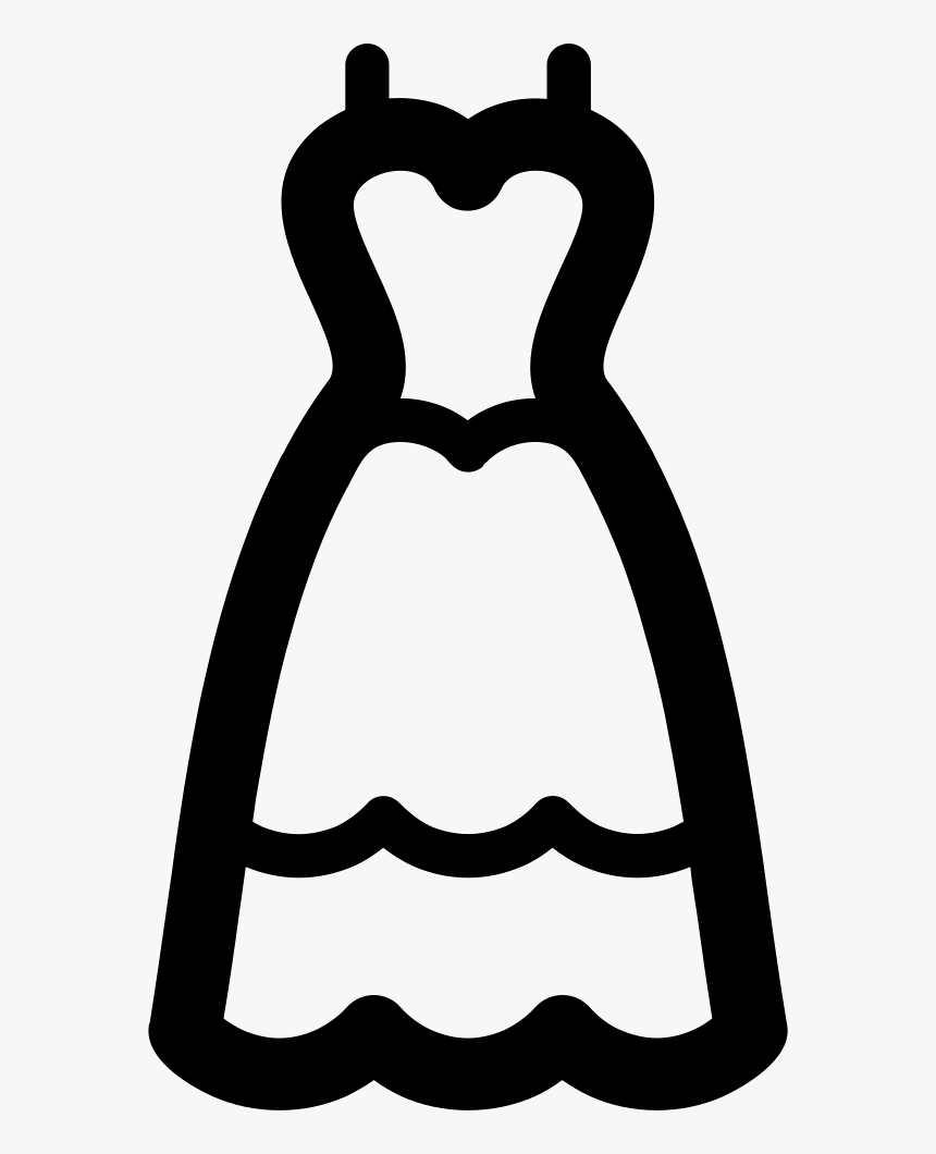 Wedding Dress Icon Free Png, Transparent Png, Free Download