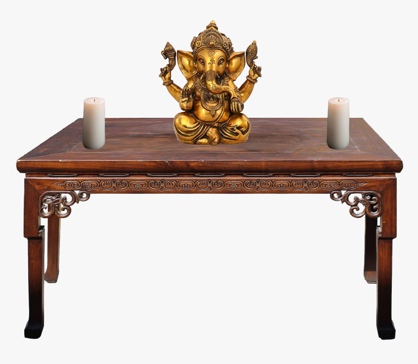 - Large Ganesh Idol Figurine Elephant God Statue Showpiece - Coffee Table, HD Png Download, Free Download