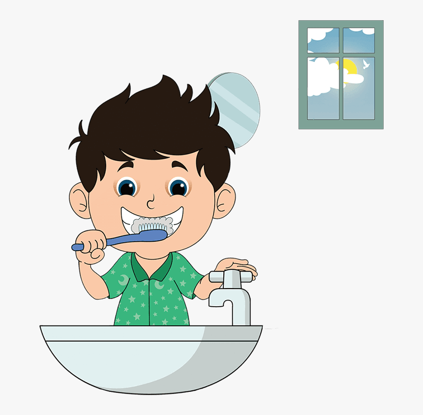 Brush Your Teeth= Self-respect - Brush Your Teeth Clipart, HD Png Download, Free Download