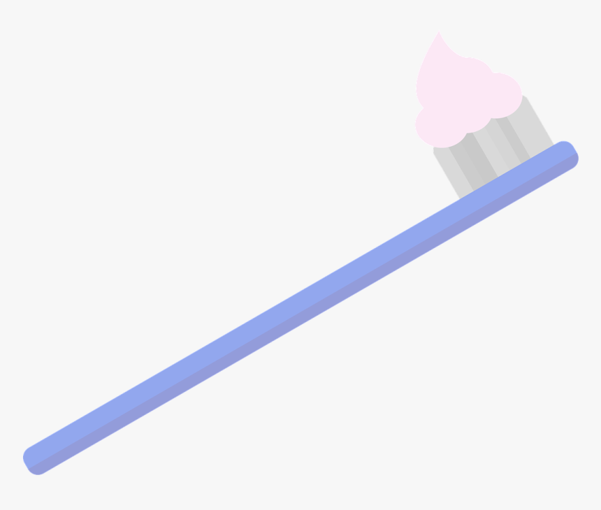 Vector Toothbrush Toothpaste Drawing Transparent Png - Szczoteczka Do Zębów Png, Png Download, Free Download