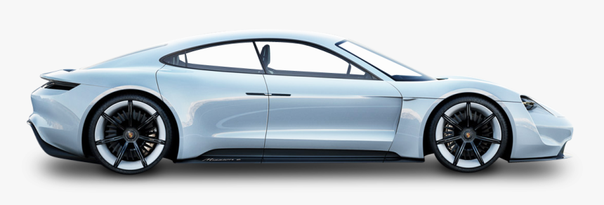 Porsche Mission E White Car Png Image - Porsche Mission E White, Transparent Png, Free Download