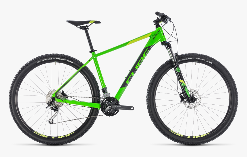 Mountain Bike Png - Cube Analog 2018 Green, Transparent Png, Free Download