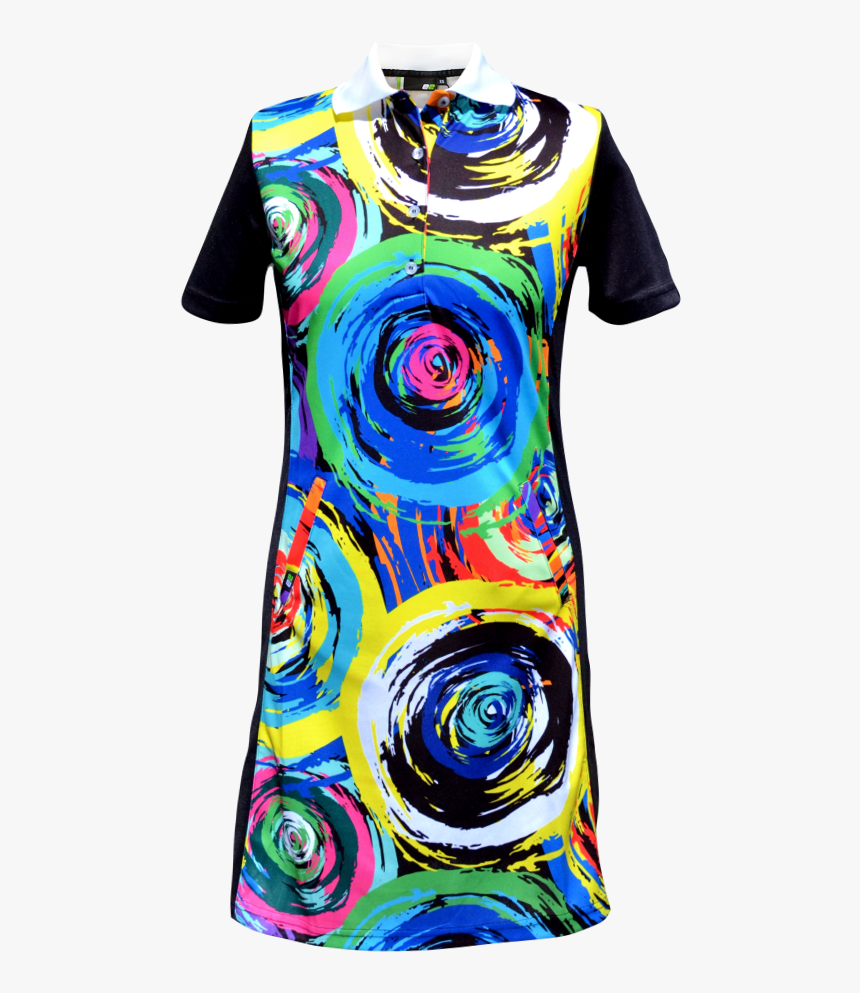 Swirl Ladies Dress , Png Download - Day Dress, Transparent Png, Free Download