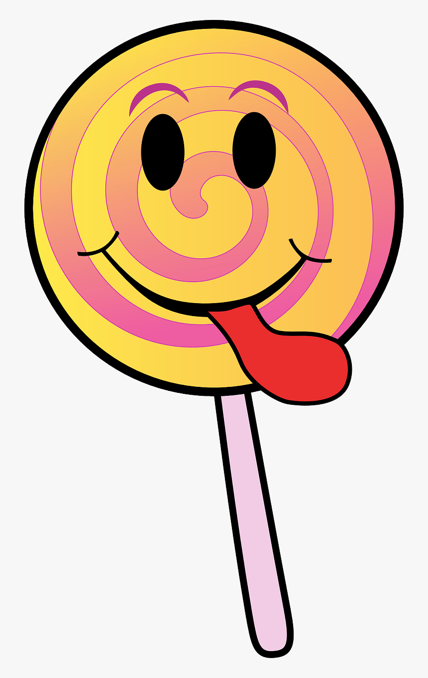 Lollipop With A Face, HD Png Download, Free Download