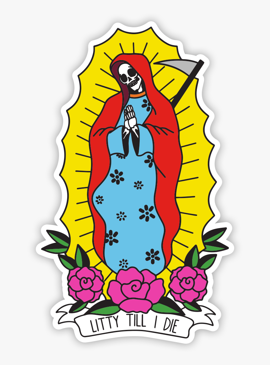 Mother Mary Sticker Clipart , Png Download - Illustration, Transparent Png, Free Download