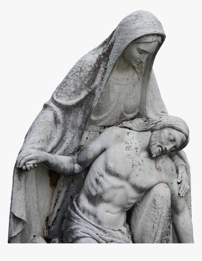 Virgin Mary Png - Statues Of Maria And Jesus, Transparent Png, Free Download