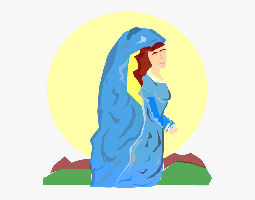 Mary The Mother Of God Svg Clip Arts - Clip Art, HD Png Download, Free Download