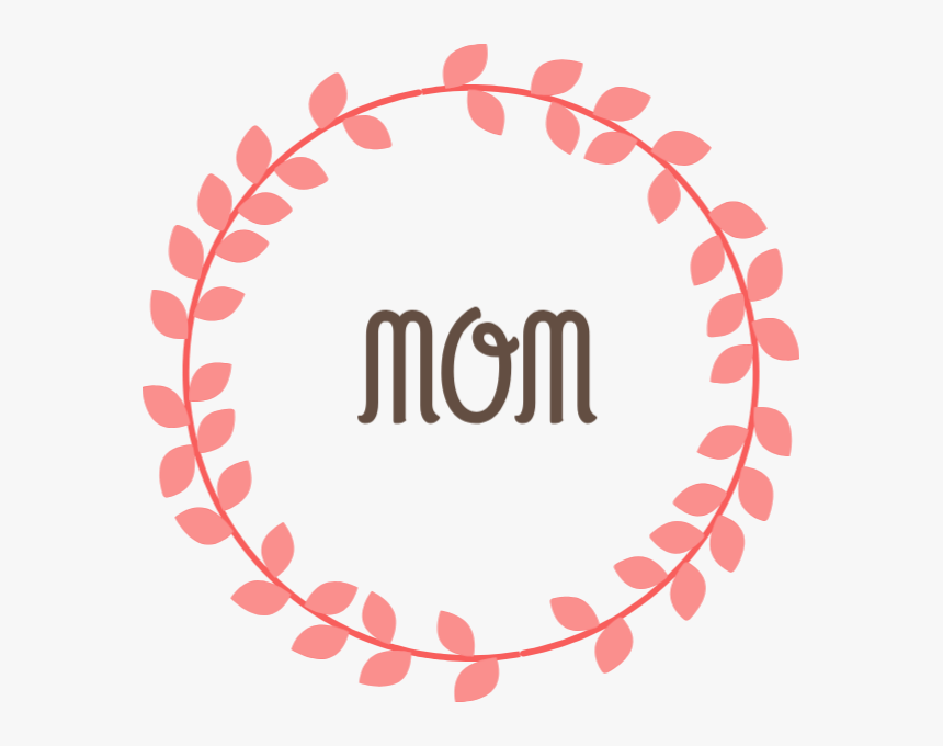 Mother Vector Creative - Circle Leaf Wreath Clipart, HD Png Download, Free Download