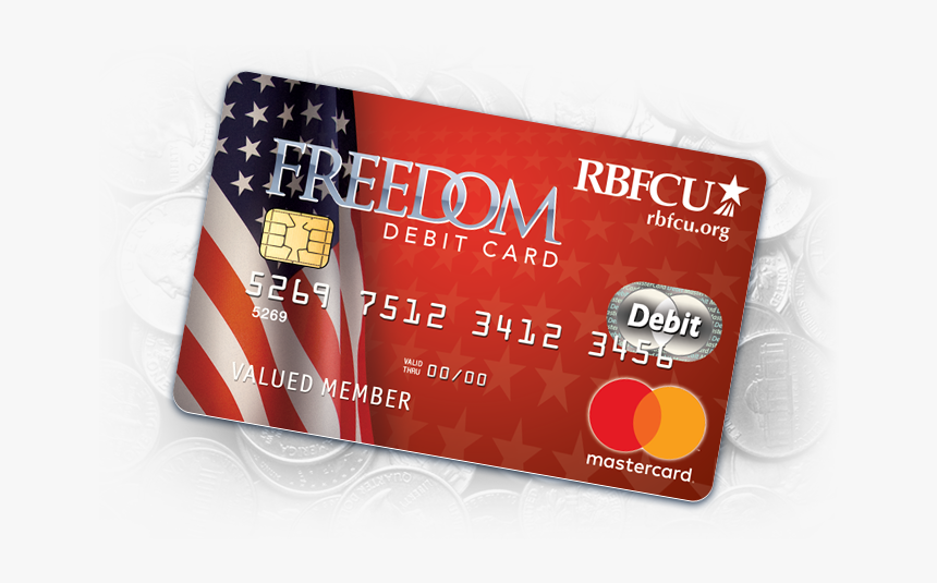 Featuredcontent Freedomcard W Change - Randolph-brooks Federal Credit Union, HD Png Download, Free Download
