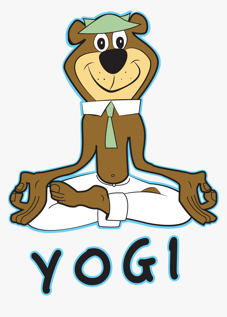 Yoga For Yogi - Yogi Bear Doing Yoga, HD Png Download, Free Download