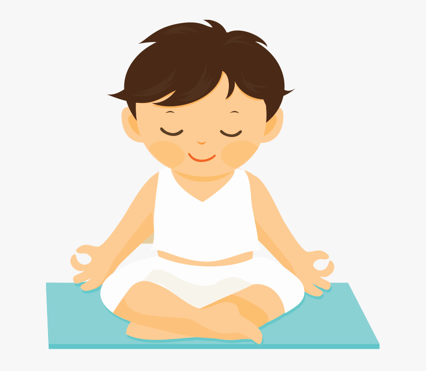 Clipart Boy Yoga - Yoga For Kids Clipart, HD Png Download, Free Download