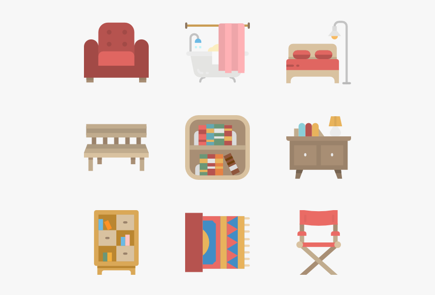 Furnitures - Couch, HD Png Download, Free Download