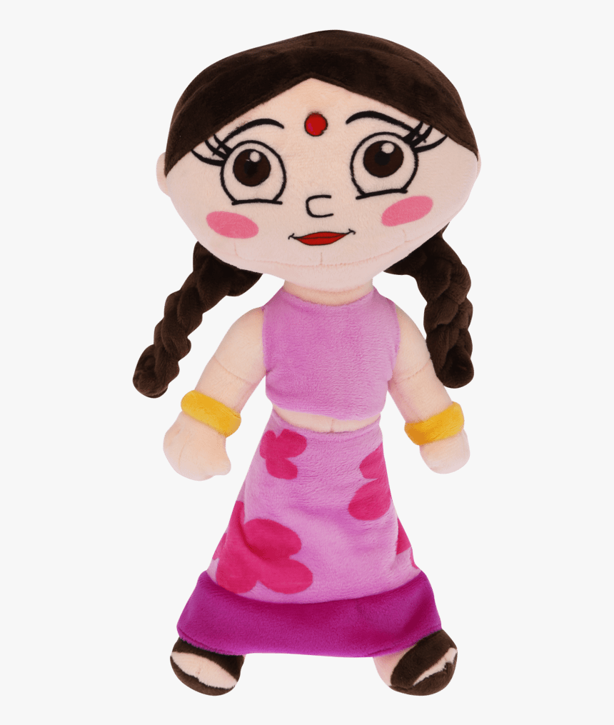 Unisex Chhota Bheem Chutki Soft Toy - Chutki, HD Png Download, Free Download