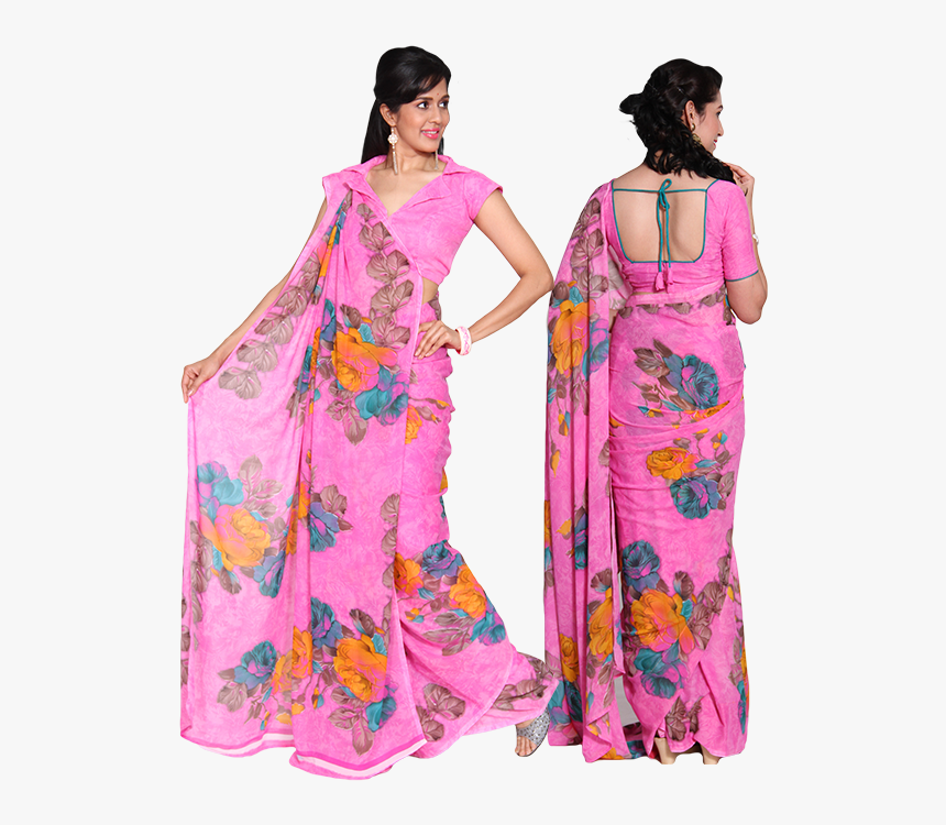 Vishnu Pink Color Saree"
 Title="vishnu Pink Color - Silk, HD Png Download, Free Download