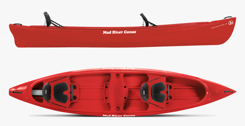 Yoke Clip Solo Canoe - Mad River Adventure 14 Canoe, HD Png Download, Free Download