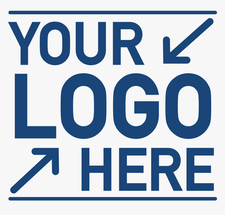 Your Logo Here Png - Electric Blue, Transparent Png, Free Download