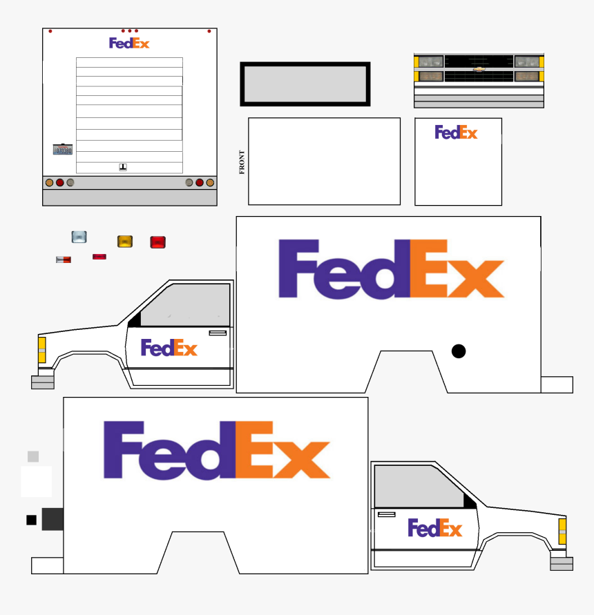 Transparent Uhaul Png - Ship It Like Fedex Gif, Png Download, Free Download