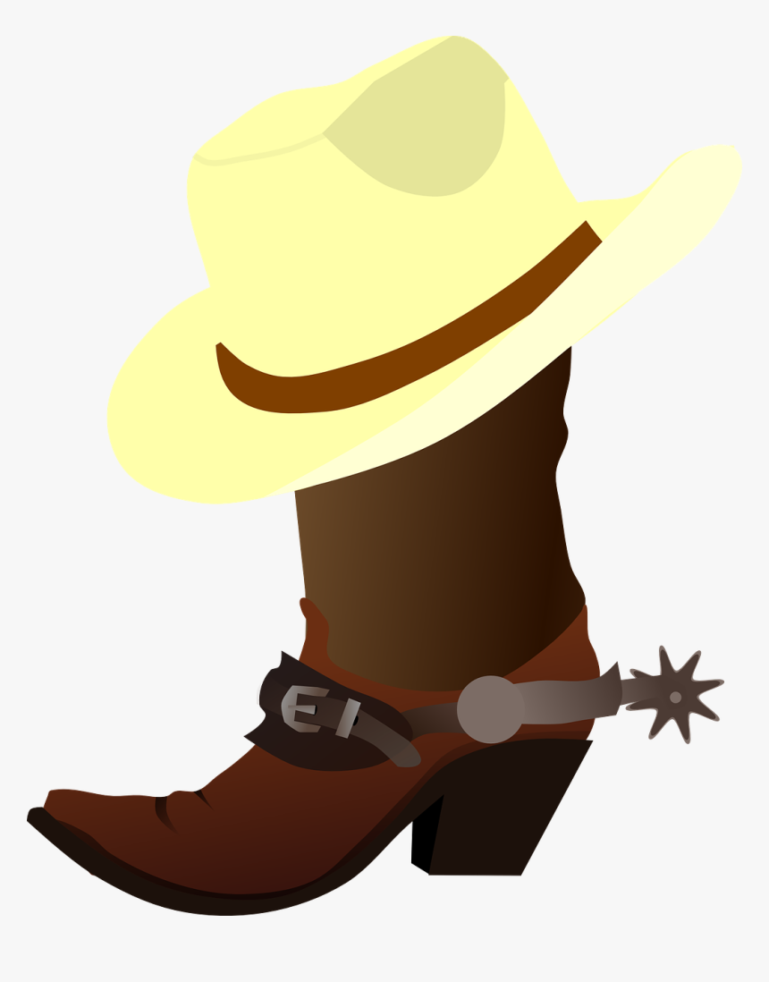 Cowboy Boot Clip Art, HD Png Download, Free Download