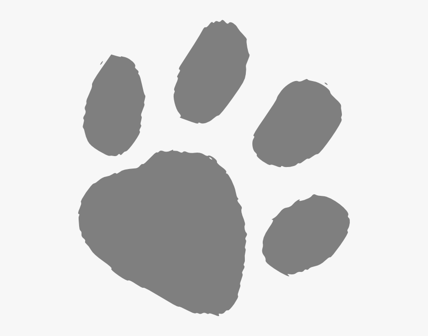 Gray Cougar Paw Png, Transparent Png, Free Download