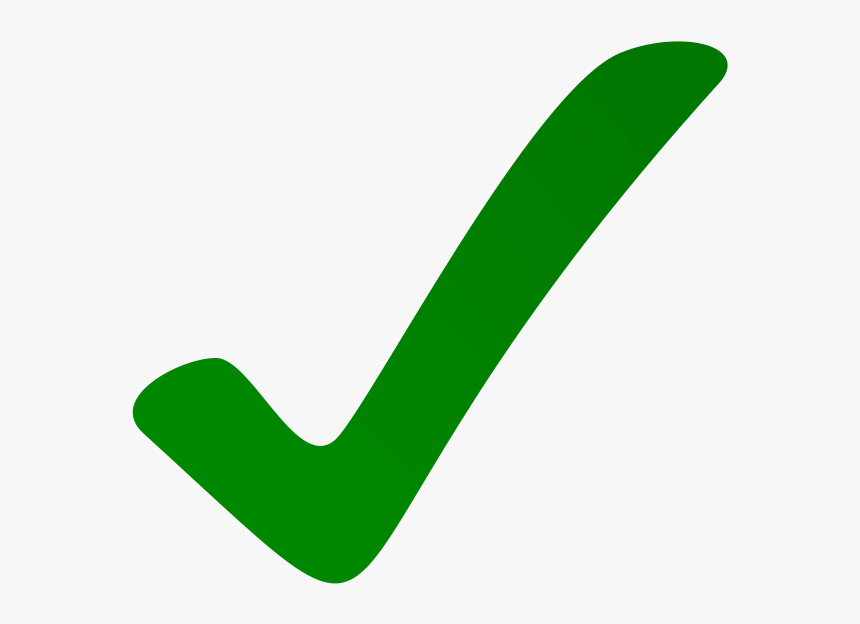 Yes Check - Check Green Png, Transparent Png, Free Download