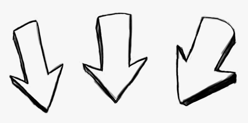 3 Arrows Pointing Down, HD Png Download, Free Download