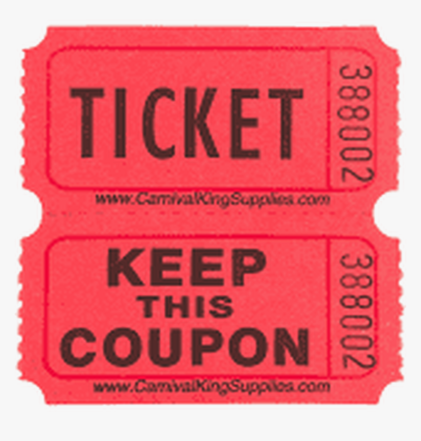 Raffle Ticket Png, Transparent Png, Free Download